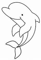 Coloring Colorear Animais Delfin Marinhos Riscos Dibujos Dolphin Tegninger Digi Peixes Schablonen Schultüte Marinos Wasser Unter Ostern Geburtstagseinladungen Frühling Applikationen sketch template