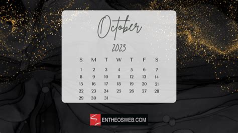october  calendar desktop wallpaper entheosweb