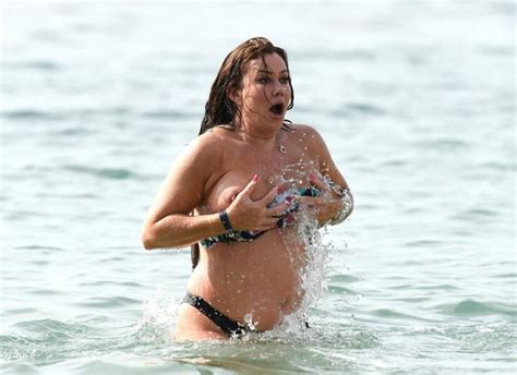 lisa appleton loses her bikini top celebrity leaks scandals sex tapes naked celebrities