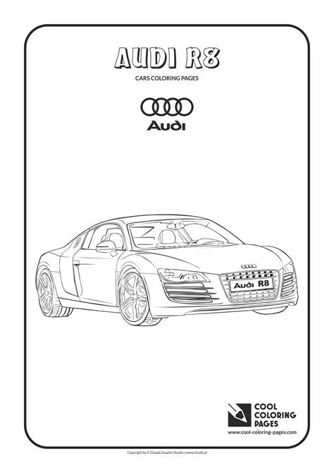 cool coloring pages audi  coloring page cool coloring pages