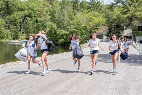 crossing the starting line point o pines a girls summer camp