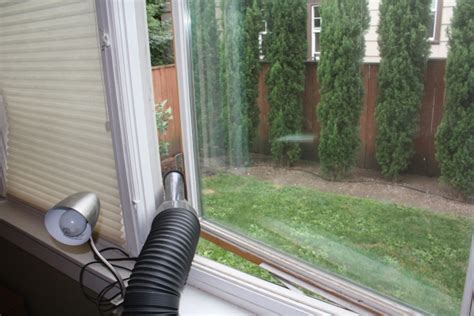 install portable air conditioner  crank window verticaldedal