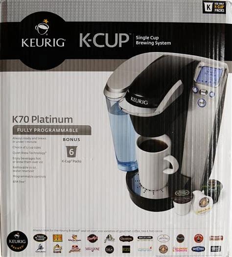 Keurig K70 Platinum Single Serve Brewing System