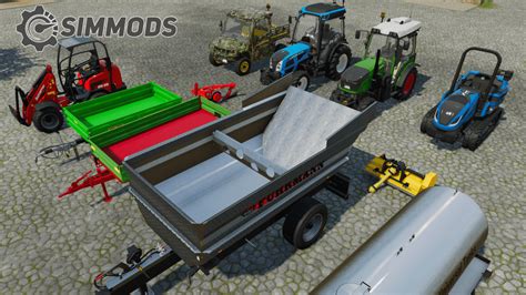 ls mini agriculture equipment pack  simmods