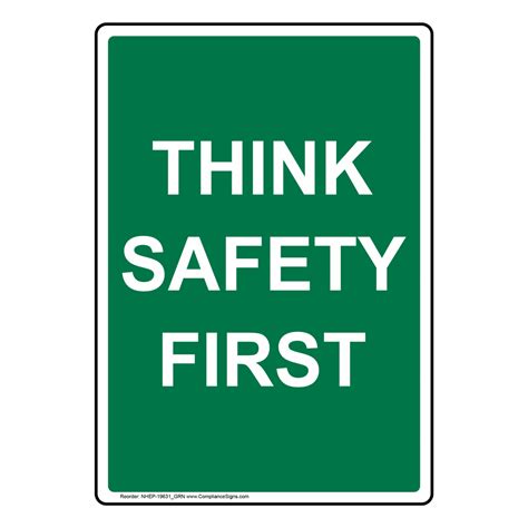 safety  sign nhe grn