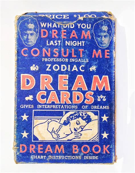 zodiac dream cards professor ingalls zodiac dream interpretation cards