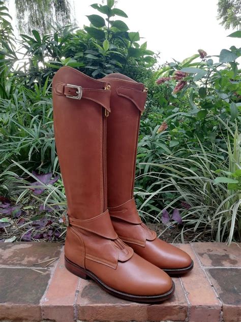 tan leather tall riding boots high qualitaet leather handmade custom riding boots tall riding boots