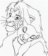 Simba Nala Lion Coloring Pages King Drawing Colorare Leone Da Re Disegni Disney Roi Coloriage Et Le Drawings Dessin Imprimer sketch template