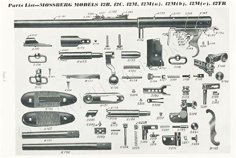 mossberg parts schematic