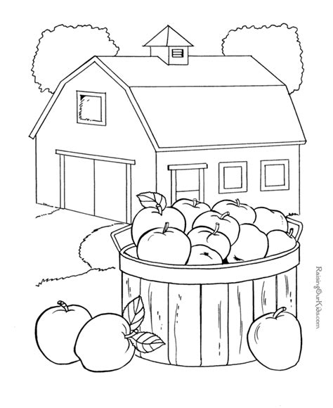 farm coloring pages  kids coloring home