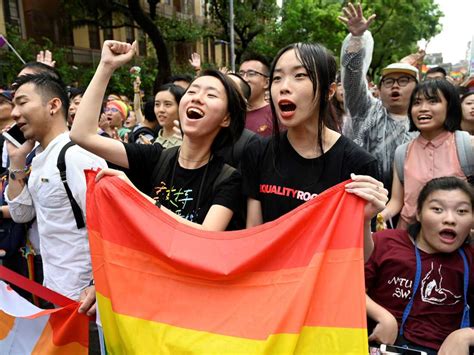 taiwan s parliament legalizes gay marriage a first in asia npr