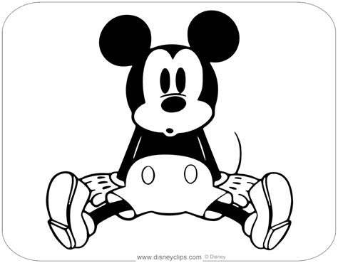 Curent Autentic Echipă Mickey Mouse Sitting Down Se Abate Stun Weekend