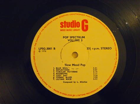 Starving Daughters Vinyl Impressions L Afzelius Pop Spectrum Lpsg