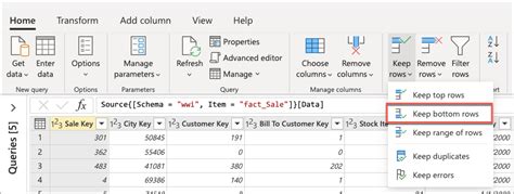 query folding examples  power query power query microsoft learn