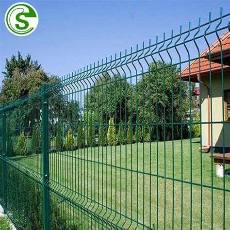 security heavy gauge welded wire mesh fence panels design decorative garden fencing china