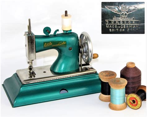 vintage  german casige mini sewing machine