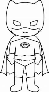 Coloring Pages Kids Superhero Printable Bat Cartoon Easy Super Hero Sheets Batman Boy Cool Wecoloringpage Baby sketch template