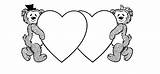 Coloring Pages Heart Valentine Hearts Bear Teddy Clipart Printable Print Enlarge Click Very Kids Getcoloringpages Clipartbest Drawings Icon Please Thumbnail sketch template