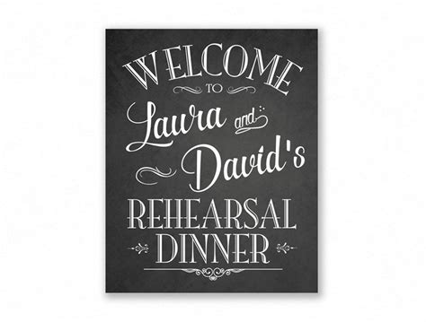 printable rehearsal dinner signs printable word searches