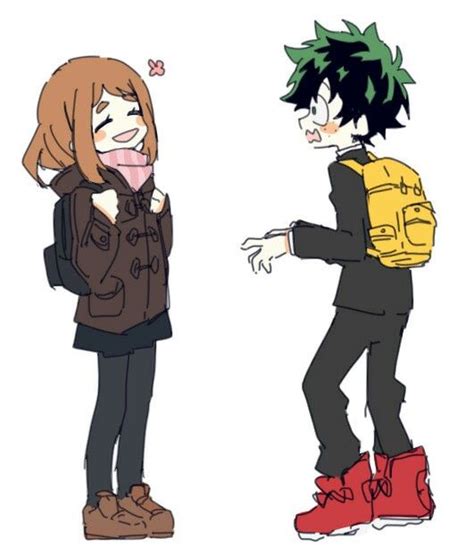 Pin De Nothingbettertodo En Midoriya Izuku Deku And Uraraka Ochako