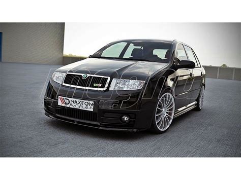 skoda fabia mk  rs facelift mx body kit