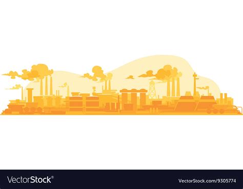 industrial plant   background royalty  vector image