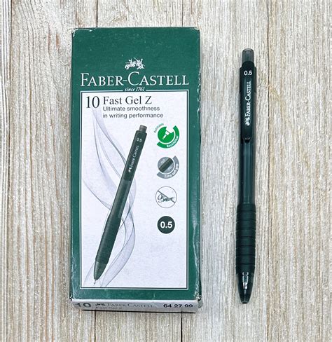 faber castell fast gel   mm gel ink  review   addict