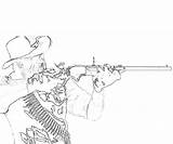 Dead Red Redemption Coloring Pages Characters Marston John Template sketch template