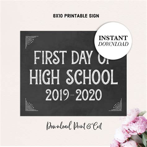 item  unavailable etsy school signs  day  high