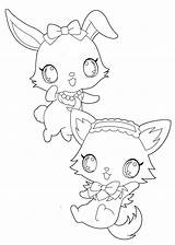 Coloring Pages Jewelpet Pets Kids Anime Printable Cute Funny Characters Manga Jewelpets Children Visit sketch template
