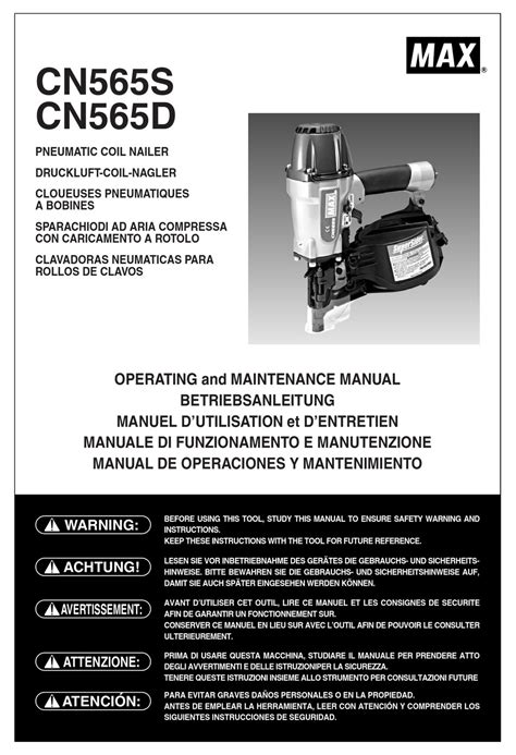 max cns operating  maintenance manual   manualslib