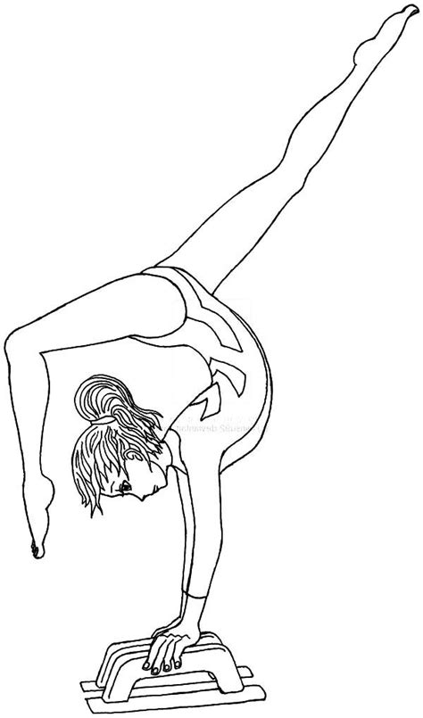 gymnastics coloring pages  coloring pages  kids coloring