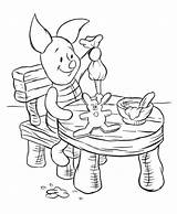 Keks Piglet sketch template