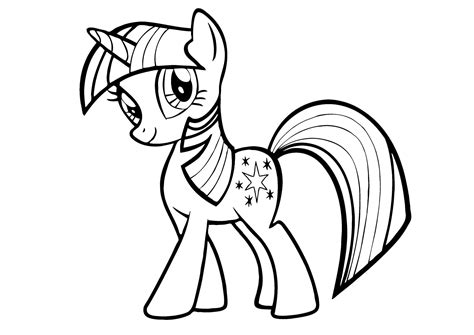 pony coloring pages coloring book