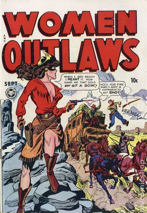 Women Outlaws 1948 2 Comics Vintage Vintage Comic Books Comic Books