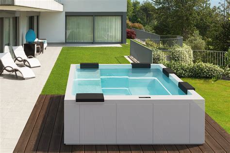 Above Ground Hot Tub Rectangular 6 Person 5 Person