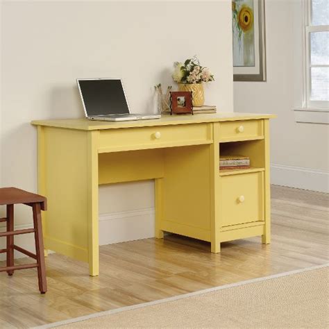 original cottage melon yellow desk rc willey cottage desk yellow desk sauder furniture