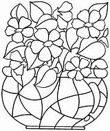 Coloring Pages Spring Printable Flower Adults Popular sketch template