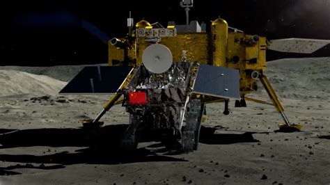 chinas lunar rover travels   meters  moons  side cgtn