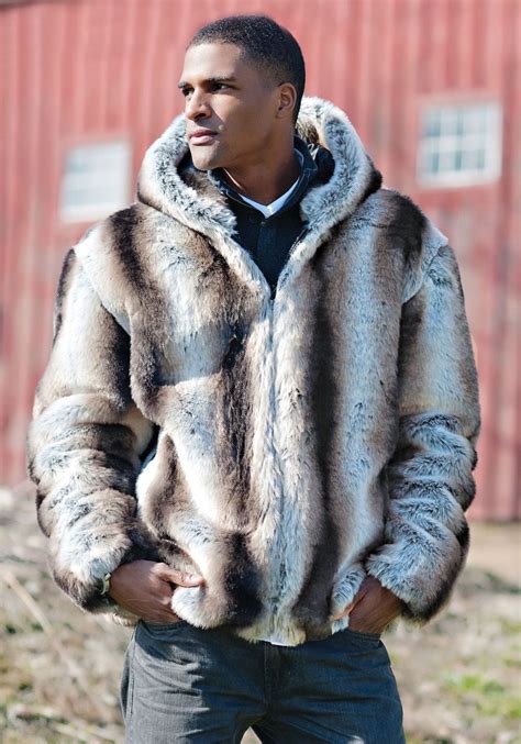 men  wear fur coats