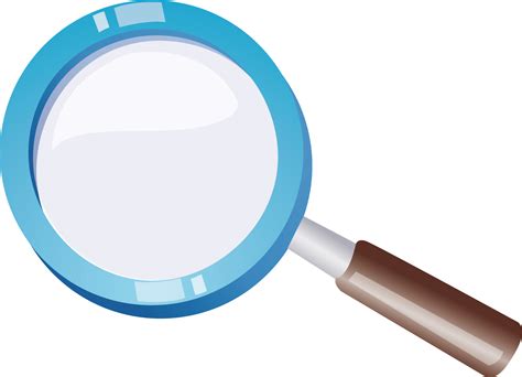 Lens Clipart Glass Thing Magnifying Glass Illustrator