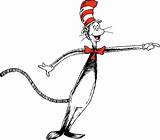Hat Cat Transparent Clip Seuss Dr Suess Clipart Pointing Svg Body Seussical Suessical Library Birthday Color sketch template