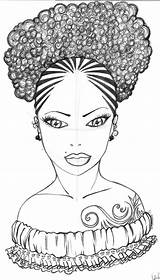 Arte Negra Gladys Feminina áfrica sketch template