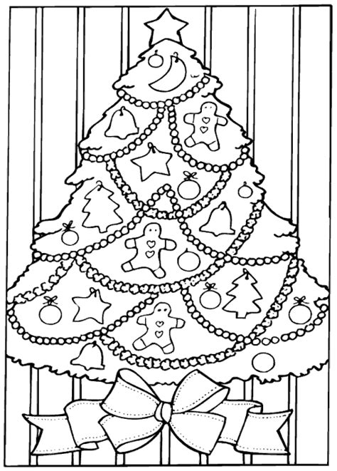 xmas coloring pages