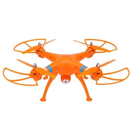 syma xc drone orange avec camera de   ch  axes achat vente drone cdiscount