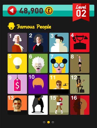 icon pop quiz answers famous people level 2 pt 2 icon