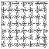 Maze Mazes Hard Coloring Difficult Very Fun Kids Puzzles Pages Puzzle Labyrinths Printable Educational Doolhof Puzzels Grid sketch template