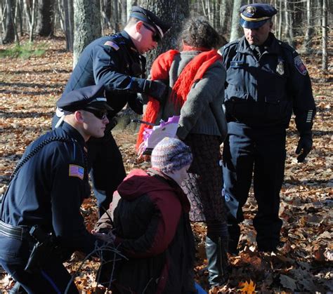 Eight Arrested In Burrillville Pipeline Protest Wpro
