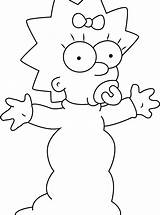 Coloring Simpson Pages Lisa Homer Maggie Simpsons Son Prodigal Colorings Getdrawings Getcolorings Bart Template Color Amazing sketch template