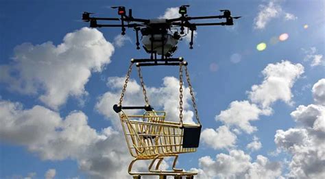 amazon  start delivering  drone  california town